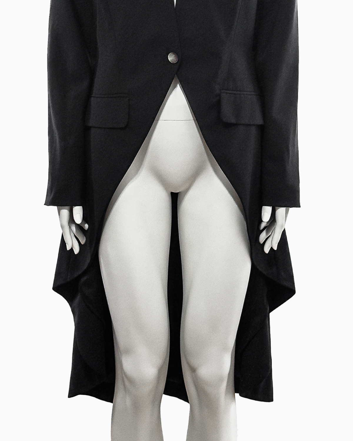 Alexander McQueen Black Wool Tailcoat, Spring/Summer 1999 "No. 13"