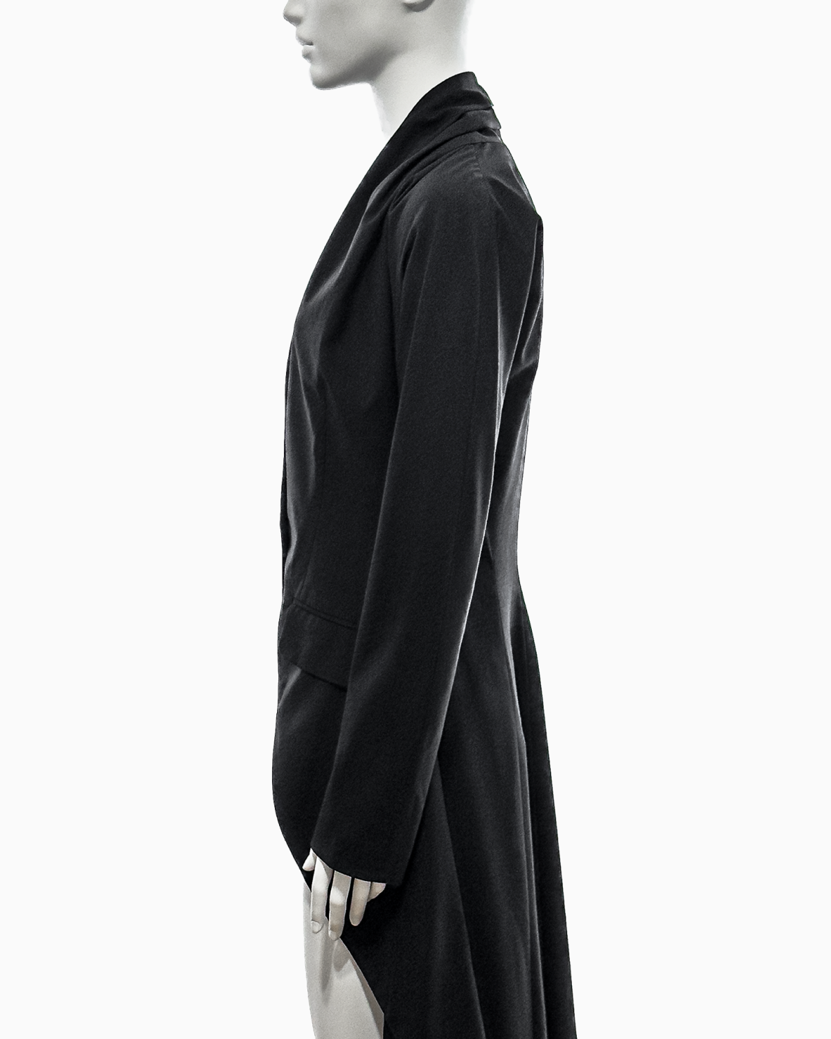 Alexander McQueen Black Wool Tailcoat, Spring/Summer 1999 "No. 13"